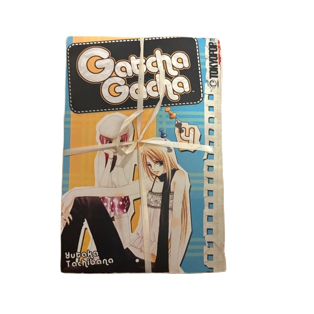 Gatcha Gacha Manga Book Bundle Lot Volume 4-6 Yutaka Tachibana